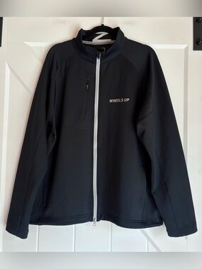 Zero Restriction Men’s XXL Wheels Up Full Zip Tour Jacket Black
